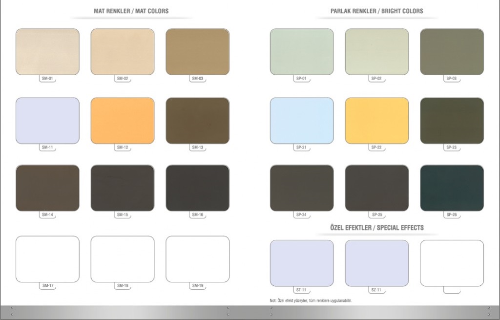 color chart